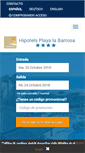 Mobile Screenshot of playalabarrosahotel.com